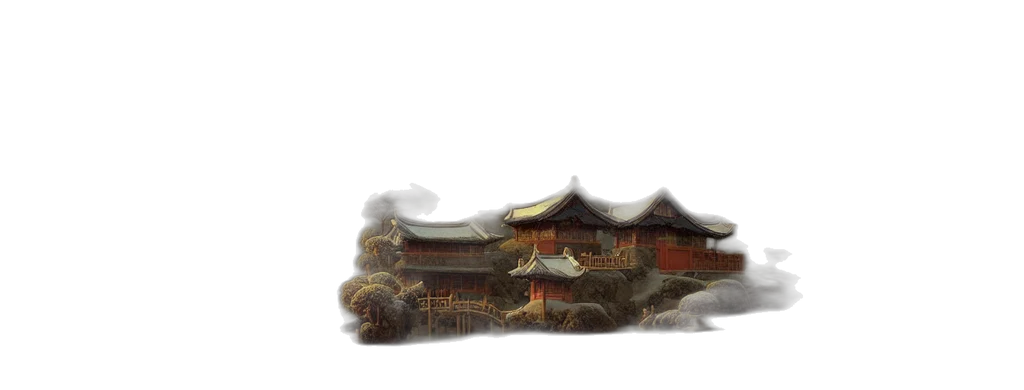 dragon, building, crown, staff transparent PNG cut-out