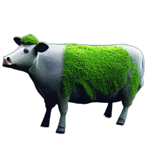 animal, creature, 3d render, photorealistic, pixel art, concept art, green, sculpture transparent PNG cut-out