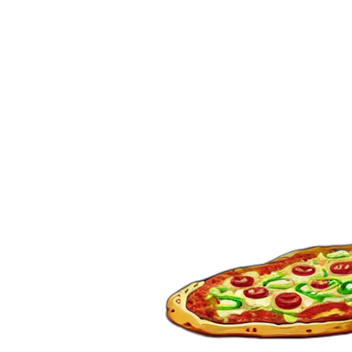 food, weapon, animal, pixel art, 3d render, photorealistic, concept art, green transparent PNG cut-out