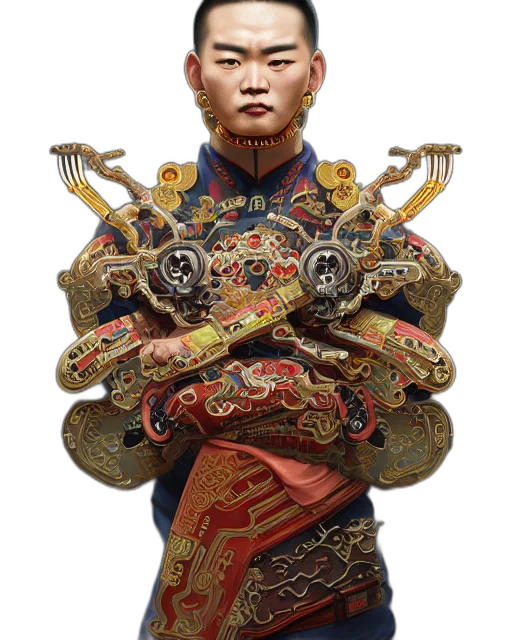 staff, face, weapon, dragon, photorealistic, concept art, fantasy art, 3d render transparent PNG cut-out