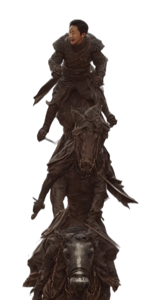staff, creature, dragon, weapon transparent PNG cut-out