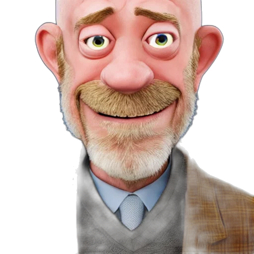 staff, face, cartoon, concept art transparent PNG cut-out