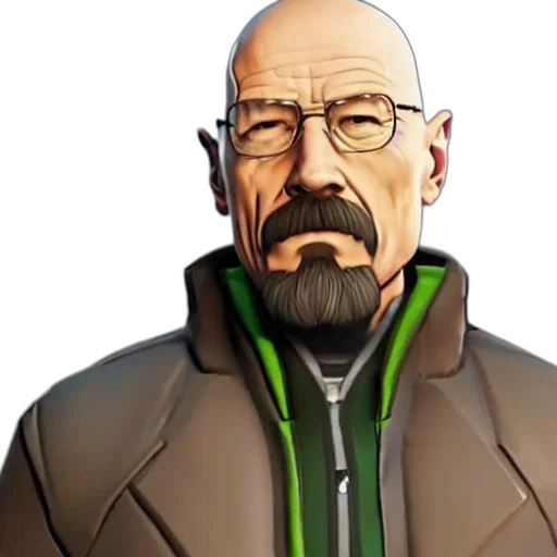 jacket, staff, face, concept art, 3d render, comic book art, cartoon, green transparent PNG cut-out