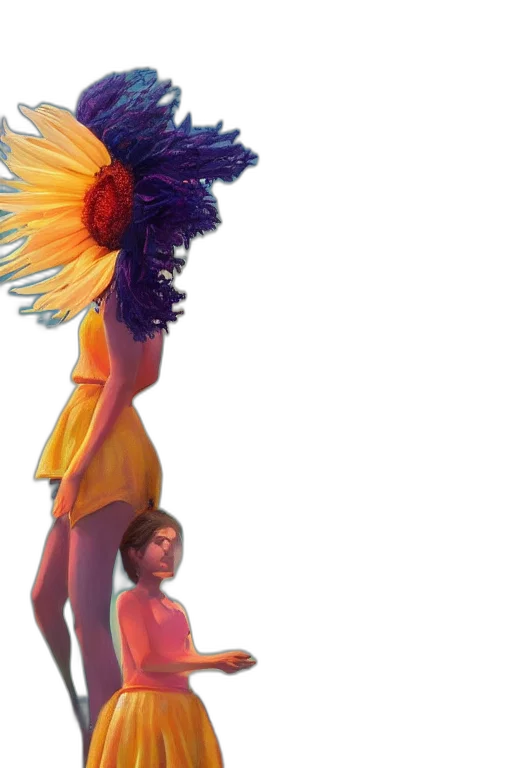 dress, staff, crown, concept art, 3d render, fantasy art, pixel art, underwater transparent PNG cut-out