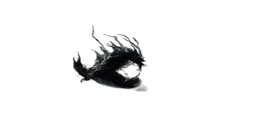 mask, dragon, hair, crown transparent PNG cut-out