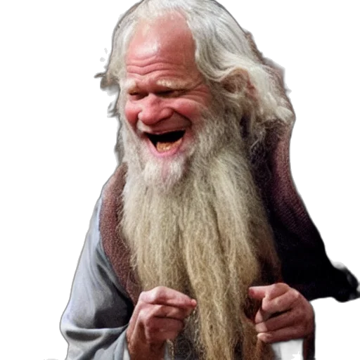 face, creature, hair, staff, photorealistic, concept art, fantasy art, david transparent PNG cut-out