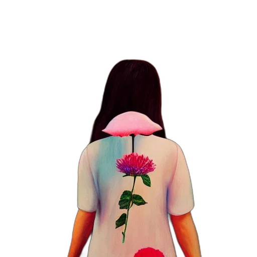dress, jacket, flower, jewelry transparent PNG cut-out