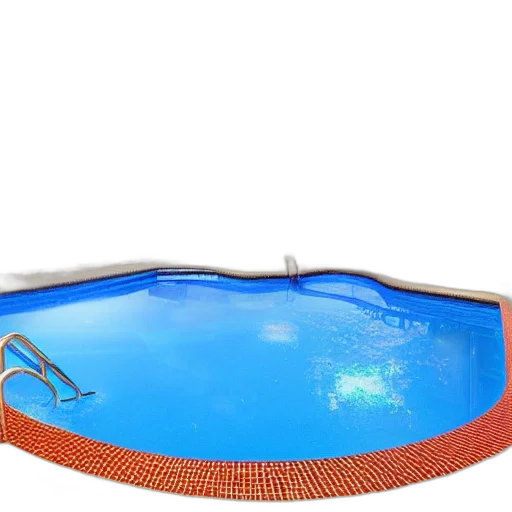 hat, jewelry, crown, furniture, 3d render, underwater, swimming, pool transparent PNG cut-out