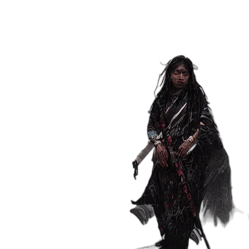 sword, weapon, staff, concept art, fantasy art, comic book art, 3d render, digital transparent PNG cut-out