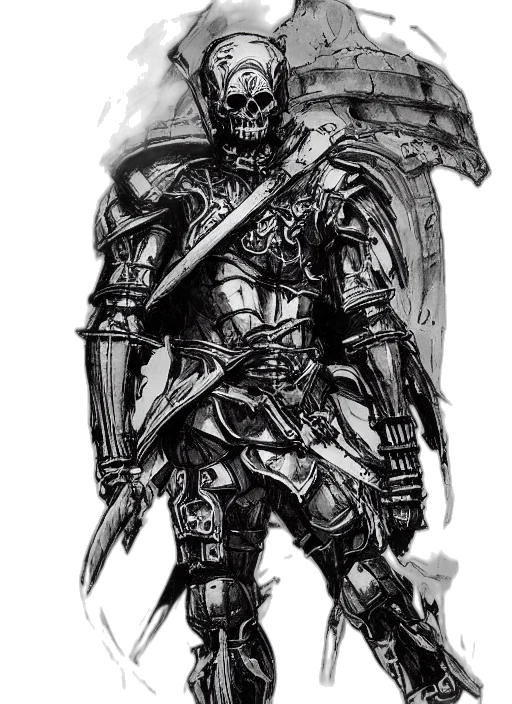 sword, weapon, robot, mask transparent PNG cut-out