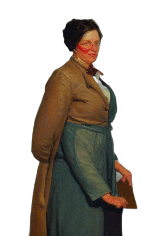 staff, jacket, face, mask transparent PNG cut-out