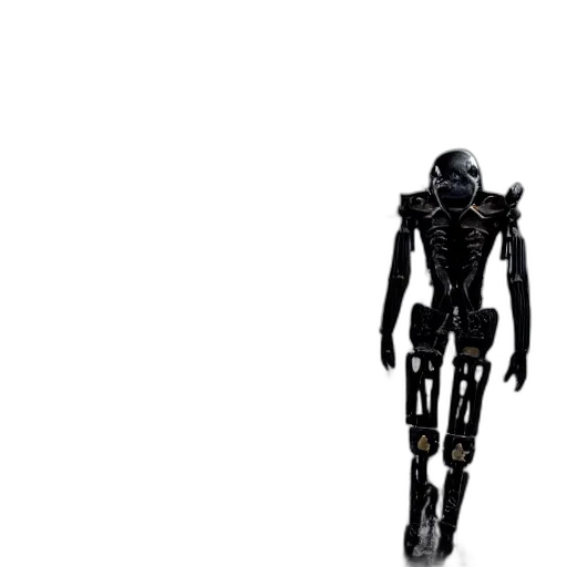 robot, creature, animal, concept art, 3d render, cyberpunk, pixel art, outer space transparent PNG cut-out