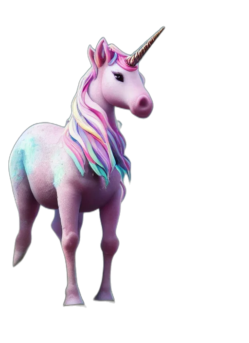 animal, creature, dragon, staff, 3d render, concept art, vaporwave, fantasy art transparent PNG cut-out