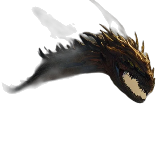 dragon, creature, animal, hair transparent PNG cut-out
