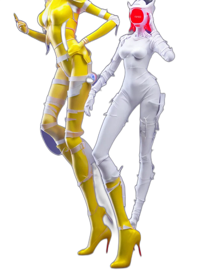 robot, weapon, staff, concept art transparent PNG cut-out