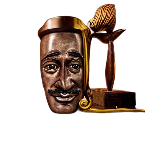 mask, face, staff, crown transparent PNG cut-out