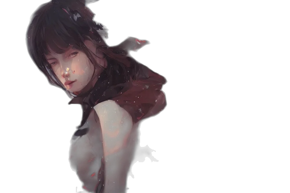 face, creature, dress, dragon transparent PNG cut-out