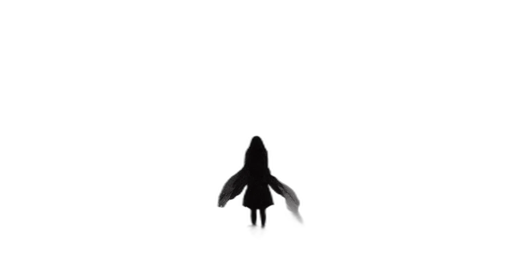 creature, dress, animal, hair, pixel art, concept art, 3d render, anime transparent PNG cut-out