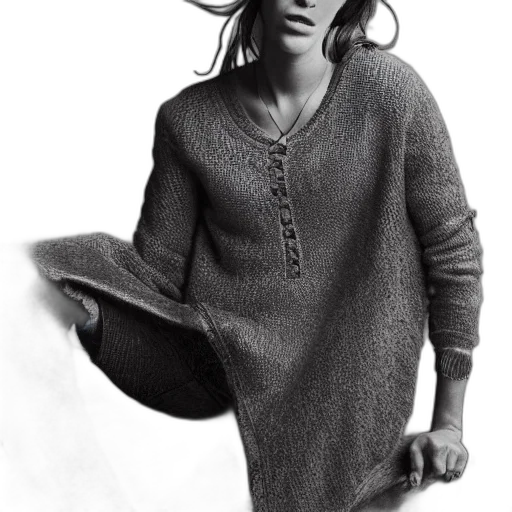 dress, jacket, hat, photorealistic transparent PNG cut-out