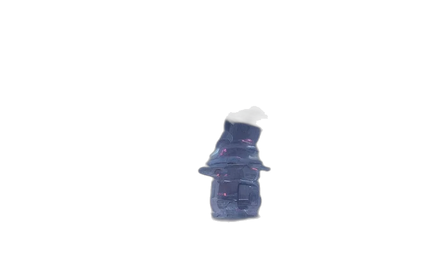 hat, bottle, dress, jacket, 3d render, vaporwave, concept art, photorealistic transparent PNG cut-out