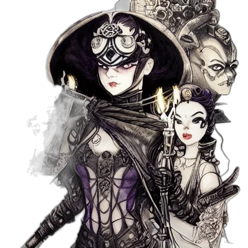 crown, mask, fantasy art, concept art, comic book art, pixel art, dark, monochrome transparent PNG cut-out