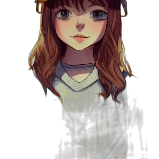 hat, face, staff, robot transparent PNG cut-out
