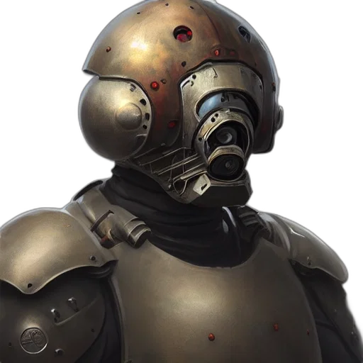 robot, mask, face, staff transparent PNG cut-out