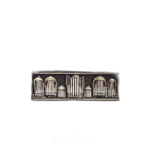 jewelry, crown, furniture, building, 3d render, pipe, organ, music transparent PNG cut-out