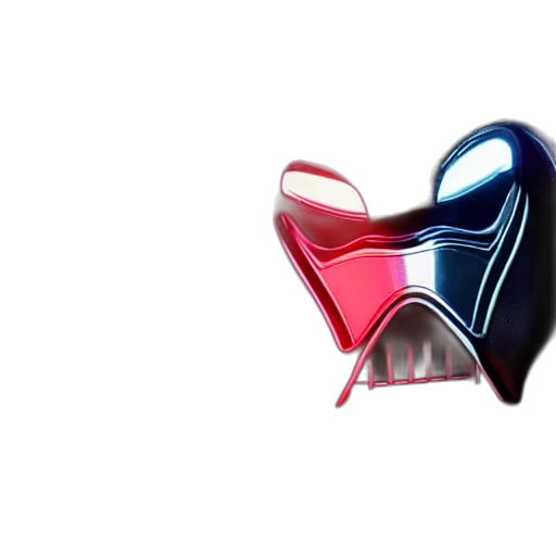 mask, shoes, robot, jewelry, 3d render, concept art, vaporwave, pixel art transparent PNG cut-out