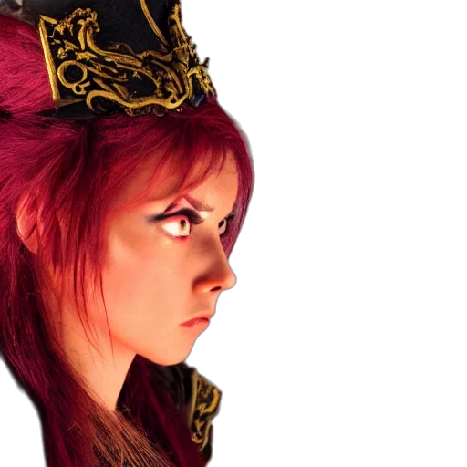 crown, staff, mask, face transparent PNG cut-out