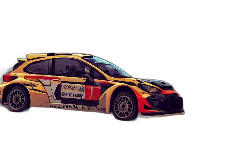 car, concept art, 3d render, fantasy art transparent PNG cut-out