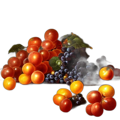 food, crown, jewelry, photorealistic, 3d render, concept art, colorful, monochrome transparent PNG cut-out