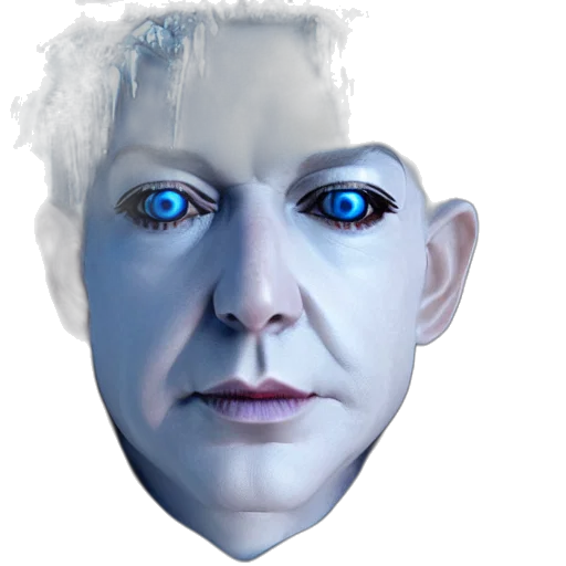 mask, face, robot, creature transparent PNG cut-out