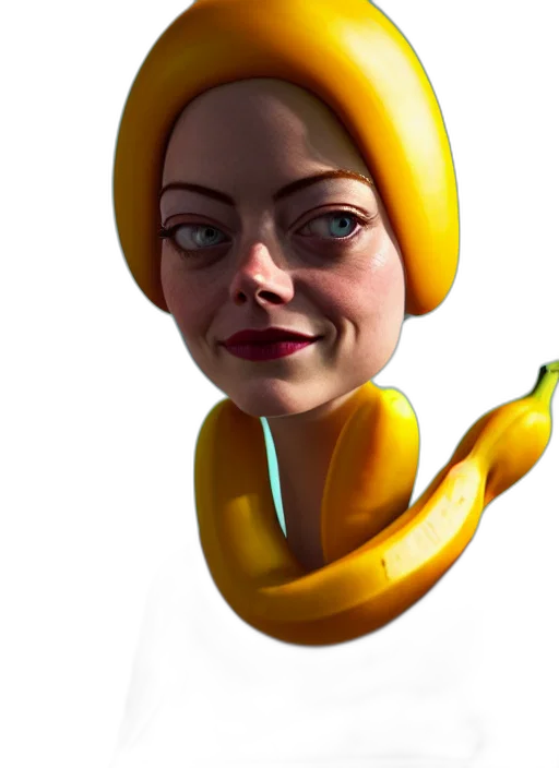 face, staff, creature, crown, 3d render, concept art, photorealistic, cartoon transparent PNG cut-out