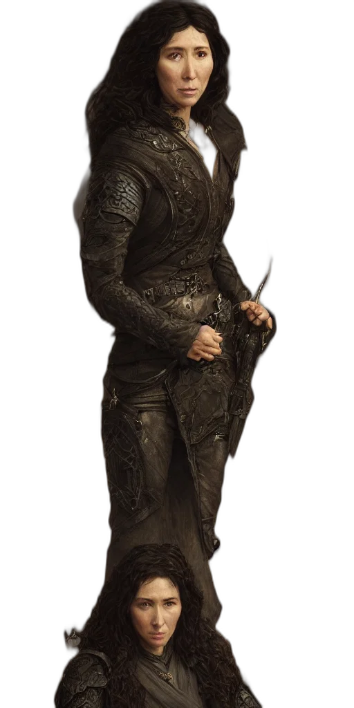 staff, dragon, sword, jacket transparent PNG cut-out