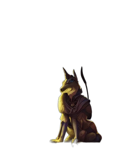 animal, creature, dragon, staff, concept art, fantasy art, pixel art, 3d render transparent PNG cut-out