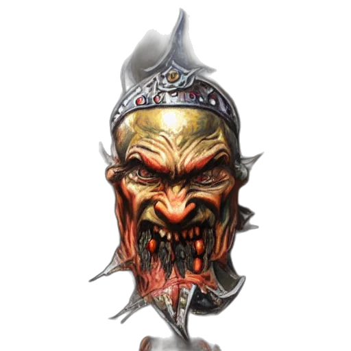 face, staff, mask, crown transparent PNG cut-out