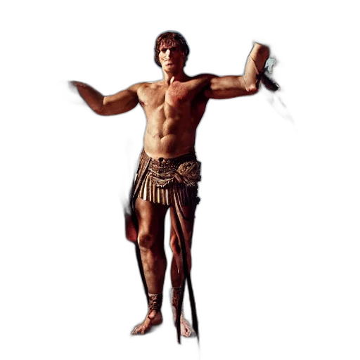 sword, staff, weapon, 3d render transparent PNG cut-out