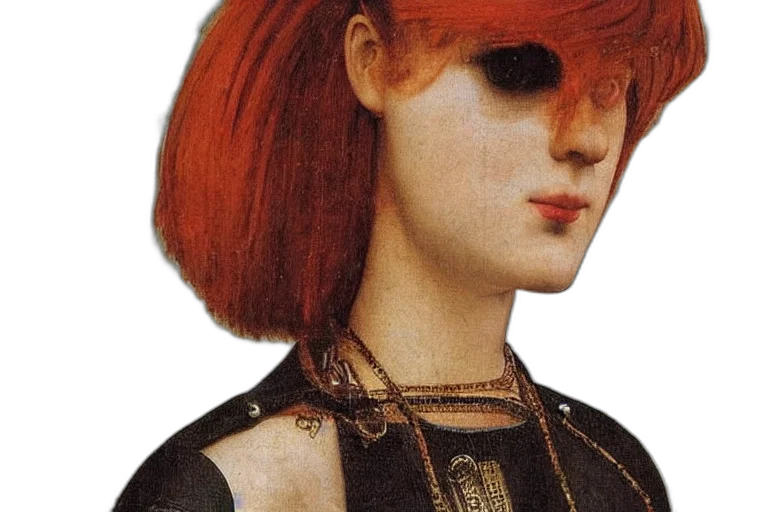 face, mask, jewelry, hair transparent PNG cut-out