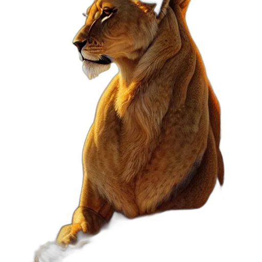 animal, staff, crown, creature transparent PNG cut-out