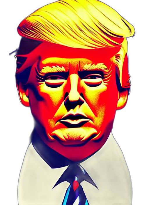 mask, face, staff, hat, cartoon, photorealistic, comic book art, concept art transparent PNG cut-out