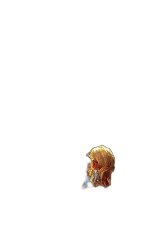 hair, staff, face, crown transparent PNG cut-out