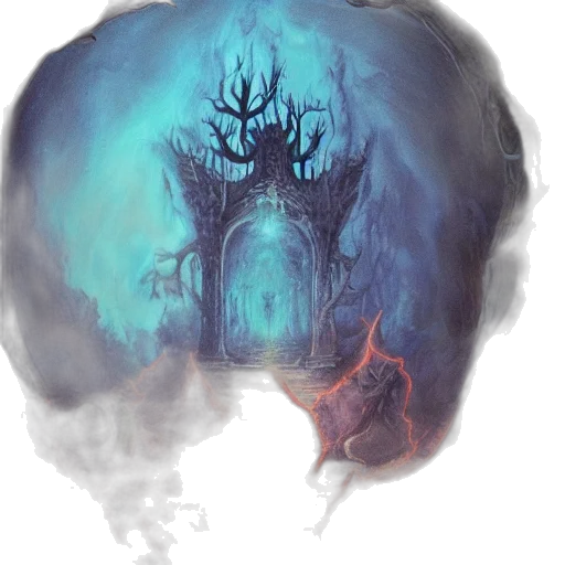 crown, mask, creature, face transparent PNG cut-out