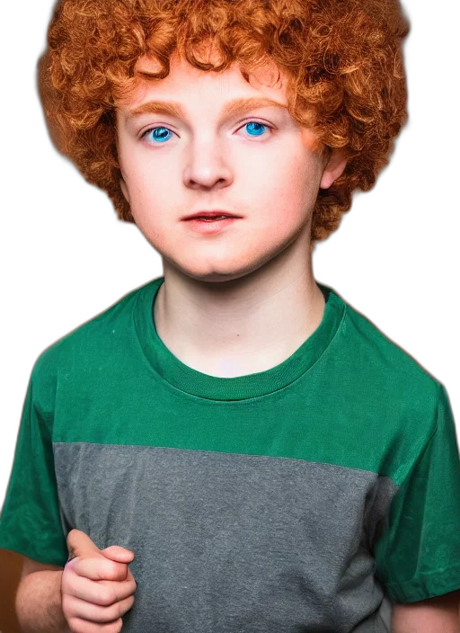 hair, hat, face, creature transparent PNG cut-out