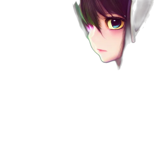 face, mask, creature, weapon, anime, pixel art, watercolor, photorealistic transparent PNG cut-out