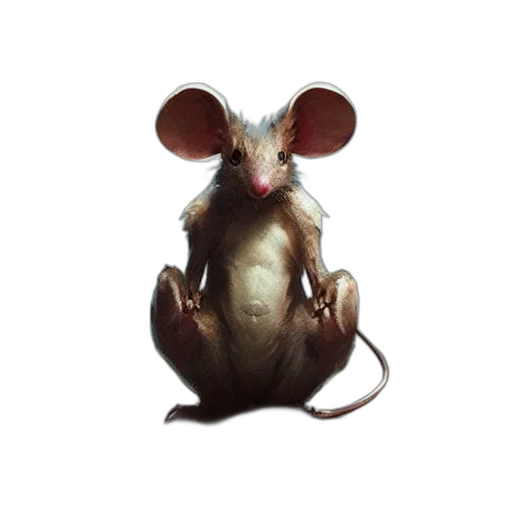 animal, creature, food, hat, concept art, photorealistic, 3d render, fantasy art transparent PNG cut-out