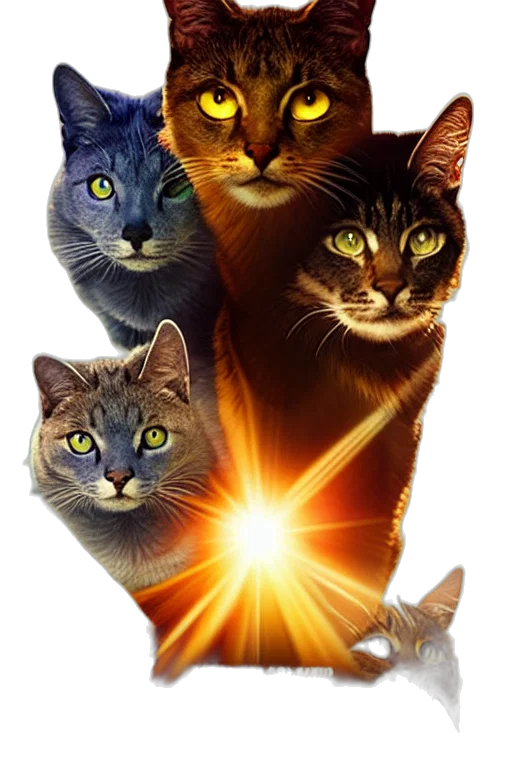 staff, animal, photorealistic, concept art, 3d render, fantasy art, outer space, fire transparent PNG cut-out