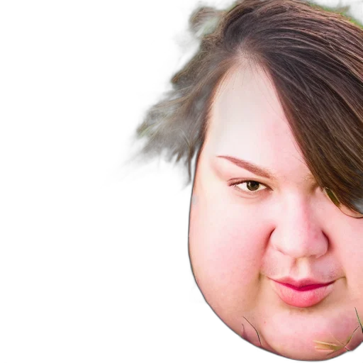 face, mask, creature, hair transparent PNG cut-out