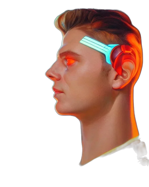 face, staff, robot, mask transparent PNG cut-out