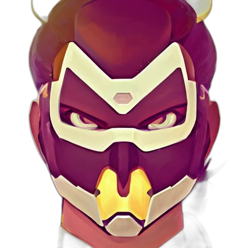 mask, face, concept art, comic book art transparent PNG cut-out